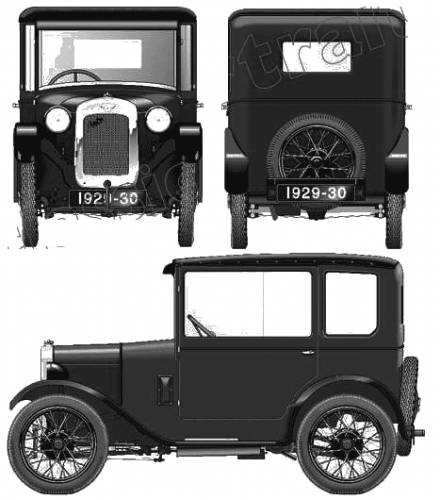 Austin Seven RG Saloon (1929)