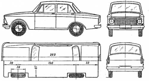 AZLK Moskvitch 408 (1966)