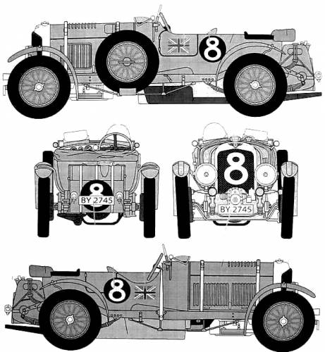 Bentley 4.5L Blower Le Mans (1930)