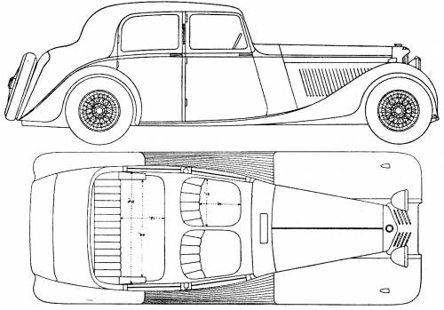 Bentley 4 Litre 4-Door Saloon (1931)