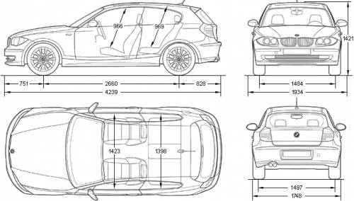 BMW 1-Series 116i 3-Door (E81)
