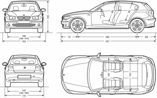 BMW 1-Series 5-Door (E87) (2007)