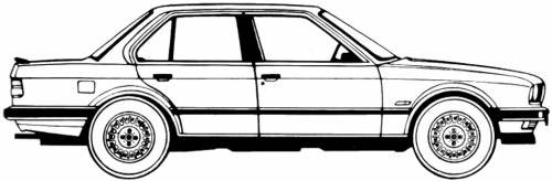 BMW 325i 4-Door (1988)