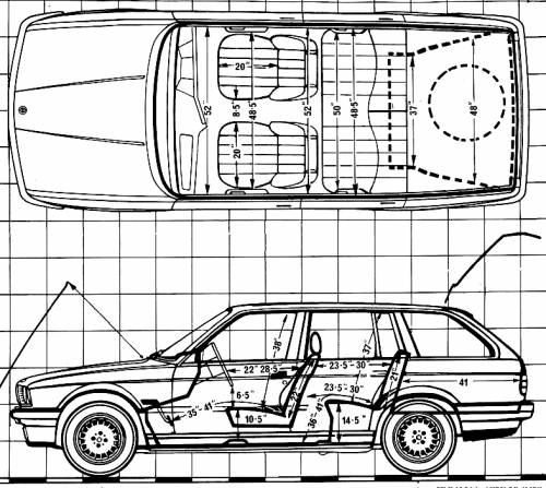BMW 325i Touring E30 (1988)