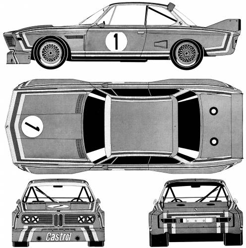 BMW 3.0 CSL (1973)