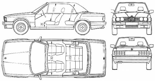 BMW 3-Series Cabriolet (E30) (1991)