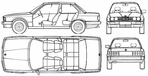BMW 3-Series Coupe (E30) (1987)