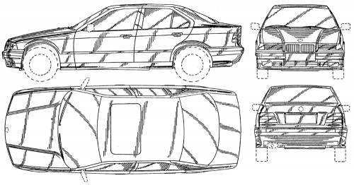 BMW 3-Series Sedan (E36)