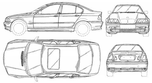 BMW 3-Series Sedan (E46)