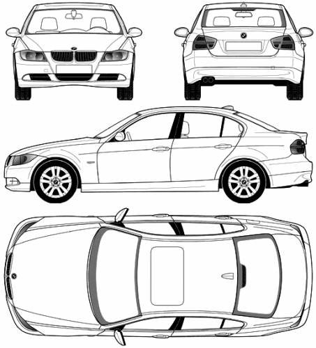 BMW 3-Series Sedan (E90) (2005)