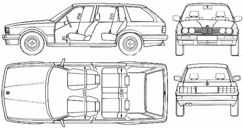 BMW 3-Series Touring (E30) (1987)