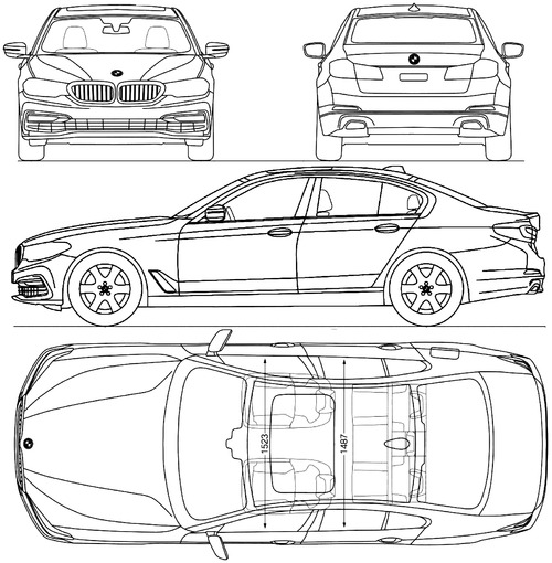 BMW 5-Series G30 (2017)