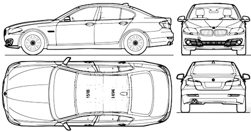 BMW 5-series LWB (2015)