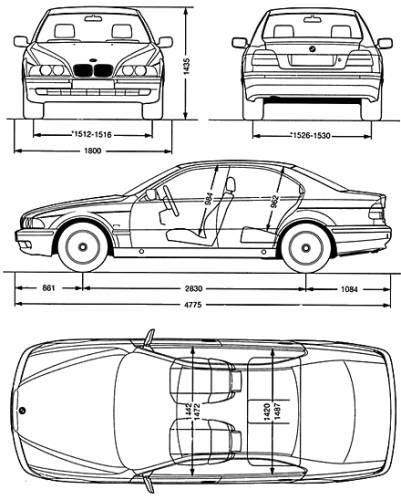 BMW 5-Series Sedan (E39)