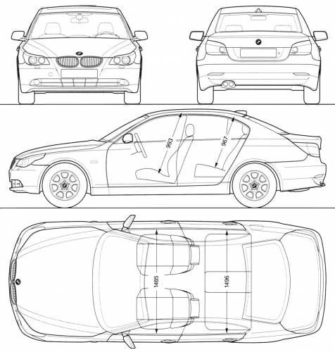 BMW 5-Series Sedan (E60)