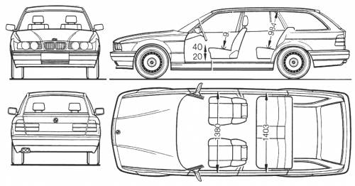 BMW 5-Series Touring (E34)
