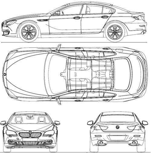 BMW 6-Series Gran Coupe (F06) (2012)