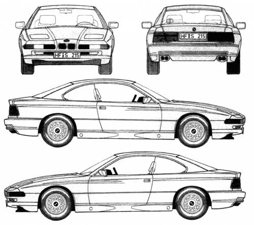 BMW 8-Series 850i (E31) (1989)
