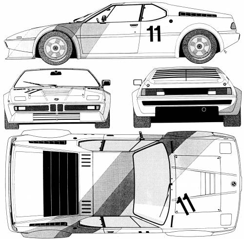 BMW M1 (E26) (1979)