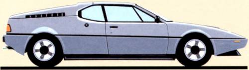 BMW M1 (E26) (1980)