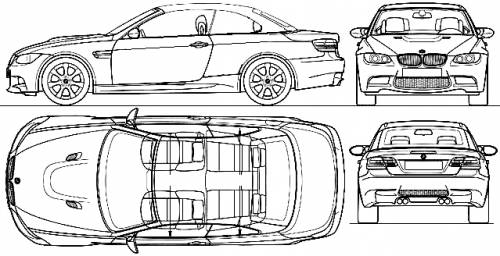 BMW M3 Convertible (E93) (2010)