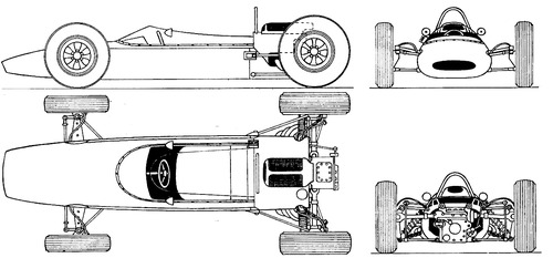 BRM Mk.1 BRM F1 GP (1964)