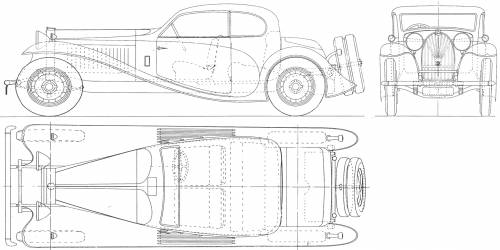 Bugatti Coupe De Ville (1932)