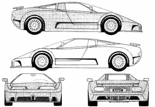 Bugatti EB 110 (1993)