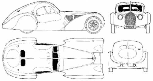 Bugatti T 57 SC Atlantic