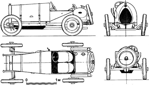 Bugatti Type 13 Brescia (1921)