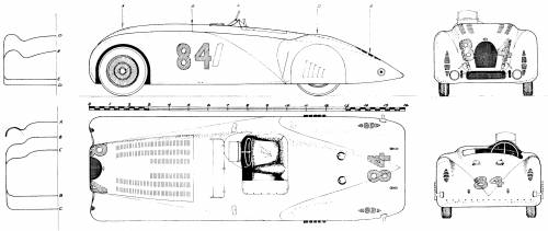 Bugatti Type 57s Tank (1936)