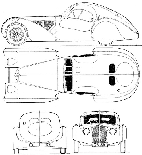 Bugatti type 57SC Atalante (1939)