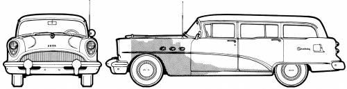 Buick Century Model 69 Estate Wagon (1954)