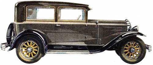 Buick Master Six Model 20 2-Door Sedan (1929)