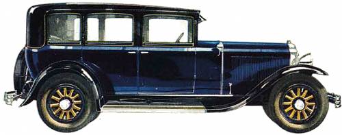Buick Master Six Model 50 4-Door Sedan (1929)