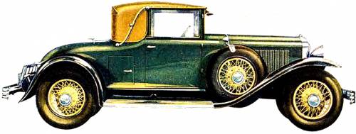Buick Master Six Model 54CC Convertible Coupe (1929)