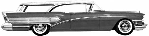 Buick Special 49D Riviera Estate Wagon (1958)