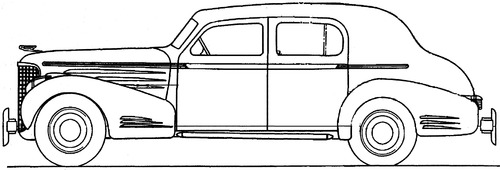 Cadillac 60 Special 4-Door Sedan (1939)