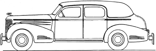 Cadillac 60 Special Town Sedan (1939)