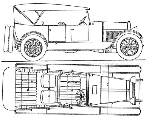 Cadillac 61 Touring Sedan (1922)