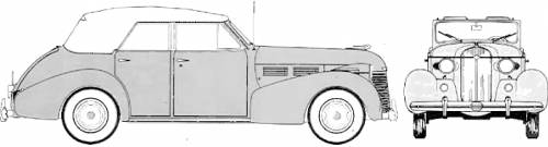 Cadillac Convertible Sedan (1940)