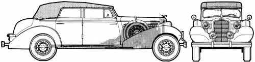 Cadillac Fleetwood V12 Convertible Sedan (1935)