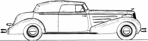 Cadillac Series 60 Fleetwood Victoria Convertible Coupe (1934)