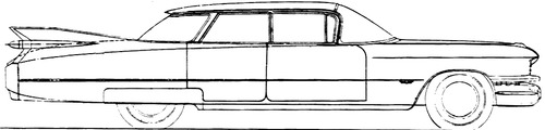 Cadillac Series 62 Sedan DeVille (1959)