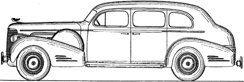 Cadillac Series 90 Fleetwood Touring Sedan (1938)