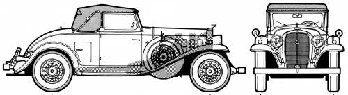 Cadillac V8 Convertible Coupe (1932)