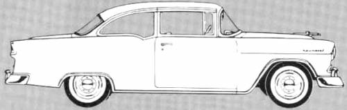 Chevrolet 150 2-Door Utility Sedan (1955)