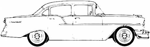 Chevrolet 150 4-Door Sedan (1956)