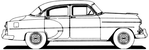 Chevrolet 210 4-Door Sedan (1953)