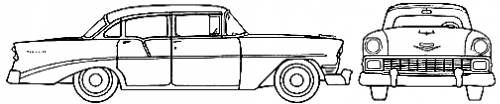 Chevrolet 210 4-Door Sedan (1956)